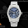 NOOBF 눕공장 V2 롤렉스 스카이드웰러 블루다이얼 스틸브레이슬릿 Skydweller 336934 SS Noob 1:1 Best Edition Blue Dial on SS Oyster Bracelet A9002 V2
