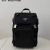블랙프라임 프라다 리나일론 사피아노 백팩 2VZ135 블랙프레임