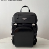 블랙프라임 프라다 리나일론과 레더 사피아노 백팩 2VZ135 블랙프레임