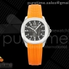 BBF 파텍필립 아쿠아넛 5167 그레이다이얼 오렌지러버스트랩 Aquanaut 5167 SS BBF 1:1 Best Edition Gray Dial on Orange Rubber Strap DD324 Super Clone