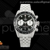 BLSF 튜더 블랙베이 크로노 블랙다이얼 스틸브레이슬릿 Black Bay Chrono SS BLSF 1:1 Best Edition Black/White Dial on Jubilee Strap A7750
