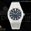 TOPF 오데마피게 로얄오크 15510 블루다이얼 스틸브레이슬릿 Royal Oak 15510 SS TOP 1:1 Best Edition Blue Dial on SS Bracelet SA4302 Super Clone