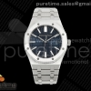 DDF 오데마피게 로얄오크 15510 블루다이얼 스틸브레이슬릿 Royal Oak 41mm 15510 SS DDF 1:1 Best Edition Blue Dial on SS Bracelet DD4302 Super Clone