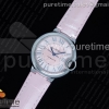 AF 발롱블루 33미리 오토매틱 핑크다이얼 핑크 가죽스트랩 Ballon Bleu 33mm SS AF 1:1 Best Edition Pink Textured Dial on Pink Leather Strap Cal.076