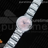 AF 발롱블루 28미리 핑크다이얼 스틸 브레이슬릿 Ballon Bleu 28mm SS AF 1:1 Best Edition Pink Dial on SS Bracelet Ronda Quartz