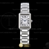 K11F 까르띠에 탱크 머스트 22mm 스몰 화이트다이얼 스틸브레이슬릿 Cartier Tank Must Small SS/SS Wht K11 Sw Qtz
