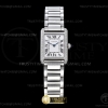 K11F 까르띠에 탱크 머스트 22mm 스몰 다이아베젤 화이트다이얼 스틸브레이슬릿 Cartier Tank Must Small Dia SS/SS Wht K11 Sw Qtz