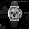 (NEW) SBF 롤렉스 2023데이토나 세라믹베젤 그레이다이얼 블랙러버스트랩 Daytona 126519 SBF 1:1 Best Edition Gray Dial on Oysterflex Strap DD4802