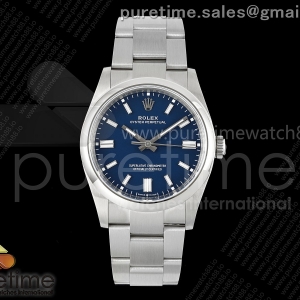 (NEW) VSF V2 롤렉스 오이스터 퍼페츄얼36 딥블루다이얼 스틸브레이슬릿   Oyster Perpetual 126000 36mm VSF 1:1 Best Edition 904L Steel Deep Blue Dial VS3230 V2