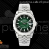 (NEW) VSF V2S 롤렉스 데이저스트41 그린옴브레다이얼 스틸브레이슬릿 프리스프렁 133g DateJust 41 126334 904L SS VSF 1:1 Best Edition Green Ombre Dial on Jubilee Bracelet VS3235v2 V2s (133g)