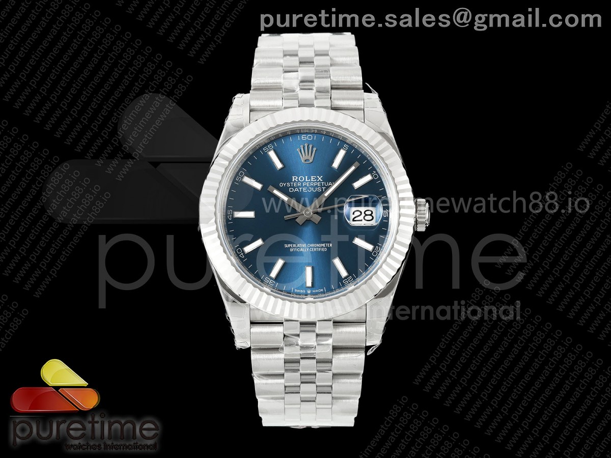 (NEW) VSF V2S 롤렉스 데이저스트41 블루다이얼 스틸브레이슬릿 프리스프렁 133g DateJust 41 126334 904L SS VSF 1:1 Best Edition Blue Stick Dial on Jubilee Bracelet VS3235v2 V2s (133g) Dial Green Roman on Jubilee Bracelet VS3235v2 V2s (133g)