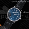 MKF IWC 포르토피노 150주년 블루다이얼 블랙가죽스트랩 Portofino Automatic Edition “150 Years” MKF Blue Dial on Black Leather Strap MIYOTA 9015