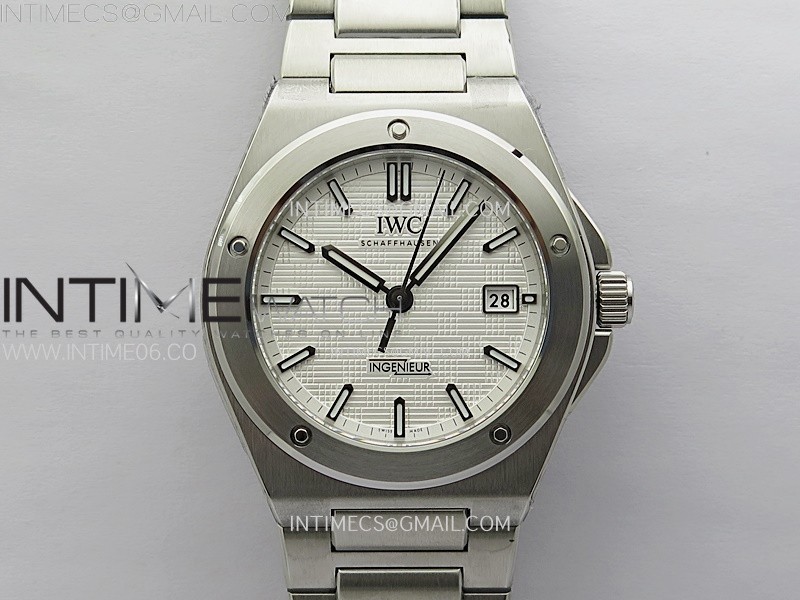 V7F IWC 인제니어 IW328902 화이트다이얼 스틸브레이슬릿 INGENIEUR IW328902 SS V7F 1:1 BEST EDITION SILVER DIAL ON SS BRACELET A2892