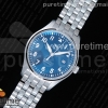 MKF V2 IWC 마크18 어린왕자에디션 블루다이얼 스틸브레이슬릿 Mark XVIII IW327016 Le Petit Prince MKS 1:1 Best Edition Blue Dial on SS Bracelet MIYOTA 9015 V2