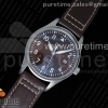 V7F IWC 마크18 생텍쥐페리에디션 브라운다이얼 브라운가죽스트랩 MARK XVIII ANTOINE DE SAINT EXUPÉRY IW327003 SS V7F 1:1 Best Edition on Brown Leather Strap Swiss ETA2892