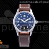 MKF IWC 스핏파이어 블랙다이얼 브라운가죽스트랩 Spitfire SS IW326803 MKF 1:1 Best Edition Black Dial on Brown Leather Strap MIYOTA 9015