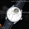 ZF IWC 포르투기저 투어빌론 화이트다이얼 블랙가죽스트랩 Portuguese Tourbillon IW504602 SS ZF Best Edition White Dial on Black Leather Strap
