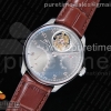 ZF IWC 포르투기저 투어빌론 그레이다이얼 브라운가죽스트랩 Portuguese Tourbillon IW504602 SS ZF Best Edition Gray Dial on Brown Leather Strap