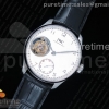 ZF IWC 포르투기저 투어빌론 화이트다이얼 블랙가죽스트랩 Portuguese Tourbillon IW5463 SS ZF Best Edition White Dial on Black Leather Strap