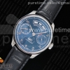 ZF IWC 포르투기저 애뉴얼 캘린더 블루다이얼 블랙가죽스트랩 Portuguese Real PR Real Annual Calendar IW503502 ZF 1:1 Best Edition Blue Dial on Black Leather Strap A52850