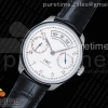 YLF V2 IWC 포르투기저 애뉴얼 캘린더 화이트다이얼 블랙가죽스트랩 Portuguese Real PR Real Annual Calendar IW5035 YLF 1:1 Best Edition White Dial SS Markers on Black Leather Strap A52850 V2