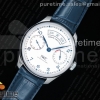 ZF IWC 포르투기저 애뉴얼 캘린더 화이트다이얼 블루핸즈 블루가죽스트랩 Portuguese Real PR Real Annual Calendar IW5035 ZF 1:1 Best Edition White Dial Blue Markers on Blue Leather Strap A52850