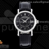 ZF 파텍필립 칼라트라바 블랙다이얼 블랙가죽스트랩 Calatrava 5153 SS ZF 1:1 Best Edition Black Dial on Black Leather Strap A324CS