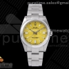 KRF 롤렉스 오이스터 퍼페츄얼 옐로우다이얼 스틸브레이슬릿 Oyster Perpetual 126000 36mm KRF 1:1 Best Edition 904L Steel Yellow Dial A2824