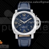 (NEW) VSF 파네라이 PAM1033 44미리 블루다이얼 블루가죽스트랩 PAM1033 V 44mm VSF 1:1 Best Edition Blue Dial on Blue Leather Strap P.9011 Super Clone