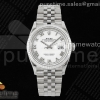 (NEW) VSF 롤렉스 데이저스트36 화이트로만다이얼 쥬빌레브레이슬릿 데젓36 DateJust 36 SS 116234 VSF 1:1 Best Edition 904L Steel White Roman Dial on Jubilee Bracelet VS3235
