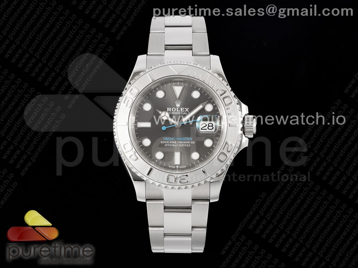 (NEW) VSF 롤렉스 요트마스터 그레이다이얼 스틸브레이슬릿 Yacht-Master 126622 904L Steel VSF 1:1 Best Edition Gray Dial on SS Bracelet VS3235