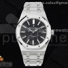 ZF 오데마피게 로얄오크 15400 블랙다이얼 스틸브레이슬릿 Royal Oak 41mm 15400 SS ZF 1:1 Best Edition Black Textured Dial on SS Bracelet SA3120 Super Clone