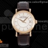 ZF 파텍필립 칼라트라바 로즈골드 화이트다이얼 브라운가죽스트랩 Calatrava 5153 RG ZF 1:1 Best Edition White Dial on Brown Leather Strap A324CS