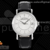 ZF 파텍필립 칼라트라바 화이트다이얼 블랙가죽스트랩 Calatrava 5153 SS ZF 1:1 Best Edition White Dial on Black Leather Strap A324CS