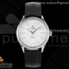 KZF 롤렉스 셀리니 화이트다이얼 블랙가죽스트랩 Cellini SS KZF 1:1 Best Edition White Dial on Black Leather Strap