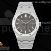 ZF V3 오데마피게 로얄오크 15500 그레이다이얼 스틸브레이슬릿 Royal Oak 41mm 15500 SS ZF 1:1 Best Edition Gray Textured Dial on SS Bracelet A4302 Super Clone V3