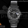 VRF 롤렉스 데이저스트41 올블랙 PVD 블랙다이얼 로만인덱스 스틸브레이슬릿 DateJust 41 All Black PVD VRF Best Edition Black Dial Roman Markers on PVD Oyster Bracelet A3235