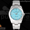 EWF 롤렉스 오이스터 퍼페츄얼 티파니블루다이얼 스틸브레이슬릿 Oyster Perpetual 41mm 124300 EWF Best Edition Tiffany Blue Dial on SS Bracelet A3230