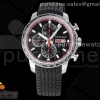 V7F 쇼파드 밀레 밀리아 블랙다이얼 블랙러버스트랩 Mille Miglia 168571 SS V7F 1:1 Best Edition Black Dial on Black Rubber Strap A7750