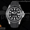 (NEW) VSF 롤렉스 요트마스터 블랙다이얼 블랙세라믹베젤 블랙러버스트랩 Yacht-Master 42mm 226659 VSF 1:1 Best Edition 3D Black Ceramic Bezel on Black Rubber Strap VS3235