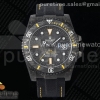 (NEW) VSF 롤렉스 서브마리너 DIW카본 블랙/옐로우다이얼 블랙나일론스트랩  Submariner DIW Carbon VSF 1:1 Best Edition Black/Yellow Dial on Black Nylon Strap VS3135