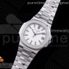 GRF 파텍필립 노틸러스 5711 화이트다이얼 스틸브레이슬릿 Nautilus 5711 SS GRF 1:1 Best Edition White Textured Dial on SS Bracelet 324CS