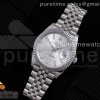VRF 롤렉스 데이저스트41 실버다이얼 스틸브레이슬릿 DateJust 41 126334 VRF 1:1 Best Edition 904L Steel Silver Dial Stick Markers on SS Jubilee Bracelet A3235