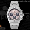 TF 브라이틀링 크로노맷 B01 핑크다이얼 스틸브레이슬릿 Chronomat B01 42mm SS TF 1:1 Best Edition Pink Dial on SS Bracelet A7750