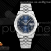 QF 롤렉스 데이저스트41 블루로만다이얼 스틸브레이슬릿 149g DateJust 41 126334 QF 1:1 Best Edition 904L Steel Blue Roman Dial on Jubilee Bracelet QF3235 (149g)