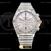 GF 브라이틀링 크로노맷 B01 로즈골드콤비 실버다이얼 스틸브레이슬릿 Chronomat B01 RG/SS White/Stk GF Asia 7750