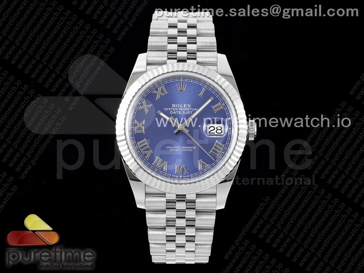 CLEANF 클린공장 롤렉스 데이저스트41 블루로만다이얼 쥬빌레브레이슬릿 Datejust 41 SS 904L Steel Clean 1:1 Best Edition Blue Roman Dial on Jubilee Bracelet VR3235