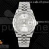 CLEANF 클린공장 롤렉스 데이저스트41 실버다이얼 쥬빌레브레이슬릿 DateJust 41 126334 Clean 1:1 Best Edition 904L Steel Silver Stick Dial on Jubilee Bracelet VR3235