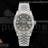 CLEANF 클린공장 롤렉스 데이저스트36 그린러프 10P다이얼 쥬빌레브레이슬릿 DateJust 36 126234 Clean 1:1 Best Edition 904L Steel Green Leaf Diamonds Dial on Jubilee Bracelet VR3235