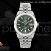 CleanPlus 클린플러스 롤렉스 데이저스트41 프리스프렁 그린다이얼 쥬빌레브레이슬릿 133g  DateJust 41 126334 Clean Plus 1:1 Best Edition Green Stick Dial on Jubilee Bracelet JH3235 (Free Sprung)